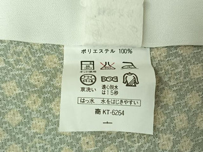 平和屋着物▽小紋　単衣　サイコロ　洗える着物　AABJ9640jh