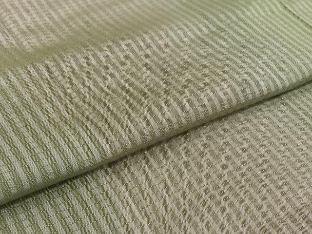 平和屋着物▽道行コート　スリーシーズン　春夏秋　塵除け　霞文　ロング丈　正絹　逸品　AABJ9654jh