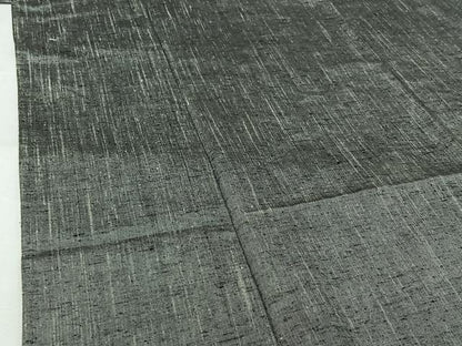 平和屋着物▽上質な紬　単衣　霞文　正絹　逸品　AABJ9705jh