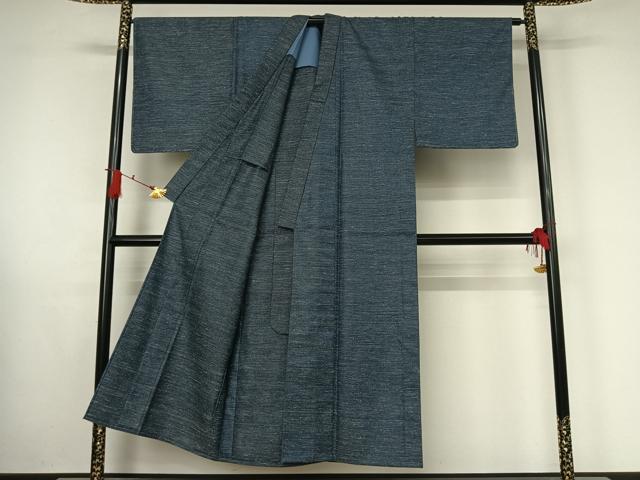 平和屋着物▽男性　小紋　単衣　アンサンブル　霞文　AABJ9742jh