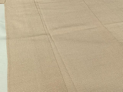 平和屋着物▽本塩沢　単衣　蚊絣　正絹　逸品　AABJ9743jh