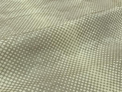 平和屋着物▽上質な小紋　単衣　霞文　正絹　逸品　AABJ9763jh