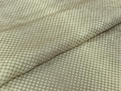 平和屋着物▽上質な小紋　単衣　霞文　正絹　逸品　AABJ9763jh
