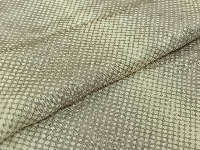 平和屋着物▽上質な小紋　単衣　霞文　正絹　逸品　AABJ9763jh