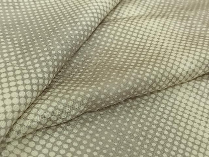 平和屋着物▽上質な小紋　単衣　霞文　正絹　逸品　AABJ9763jh