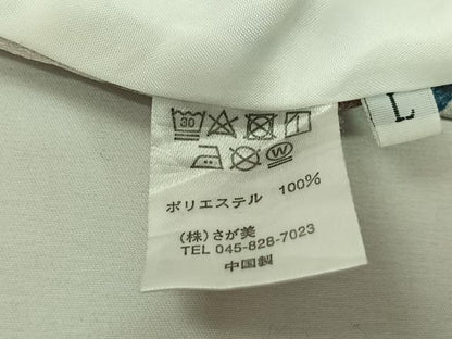 平和屋着物▽小紋　単衣　草花文　さが美扱い　洗える着物　AABJ9770jh