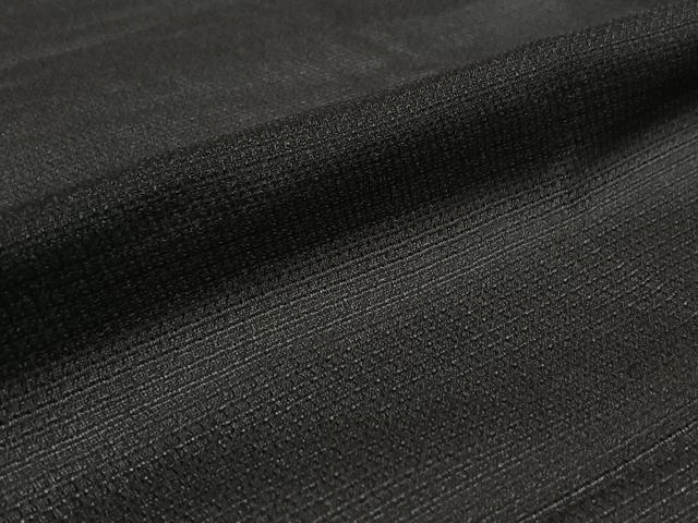平和屋着物▽男性　長羽織　スリーシーズン　春夏秋　塵除け　黒地　正絹　逸品　AABJ9775jh