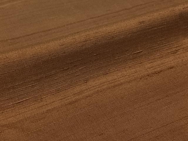 平和屋着物▽上質な紬　単衣　霞文　正絹　逸品　AABJ9776jh