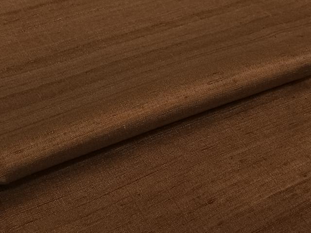 平和屋着物▽上質な紬　単衣　霞文　正絹　逸品　AABJ9776jh