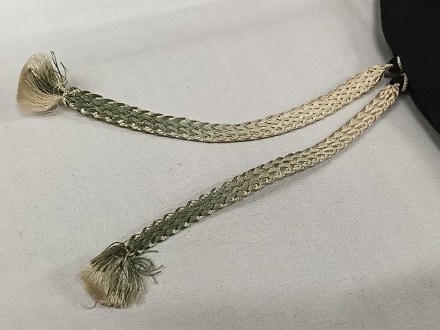 平和屋着物▽羽織　スリーシーズン　春夏秋　塵除け　黒地　正絹　逸品　AABJ9790jh