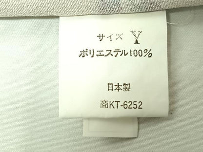 平和屋着物▽小紋　単衣　流水花文　洗える着物　AABJ9801jh