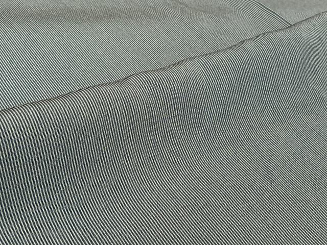 平和屋着物▽江戸小紋　単衣　万筋　薄花色×白色　正絹　逸品　AABJ9819jh