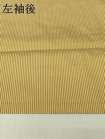 平和屋着物▽上質な小紋　単衣　縞　正絹　逸品　AABJ9826jh