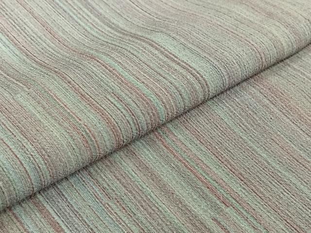 平和屋着物▽小紋　単衣　縞　洗える着物　AABJ9836jh