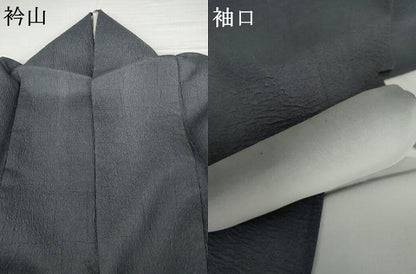 平和屋着物●訪問着　貝桶枝花文　暈し染め　金銀彩　やまと誂製　正絹　逸品　AABJ9850cs