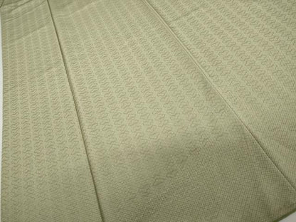 平和屋着物●江戸小紋　松　正絹　逸品　AABJ9860cs