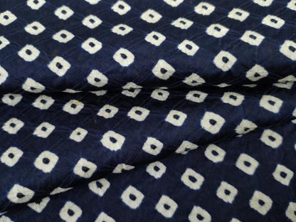 平和屋着物●上質な小紋　総絞り　正絹　逸品　AABJ9861cs