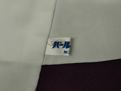 平和屋着物●本加賀友禅作家　梶山伸監修　色無地　加賀の梅染　桑の実色　正絹　逸品　未使用　AABJ9880cs