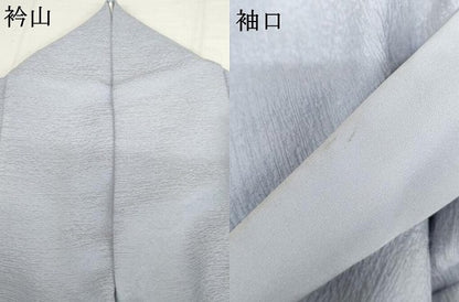 平和屋着物●訪問着　霞文　正絹　逸品　AABJ9886cs