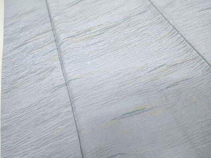 平和屋着物●訪問着　霞文　正絹　逸品　AABJ9886cs