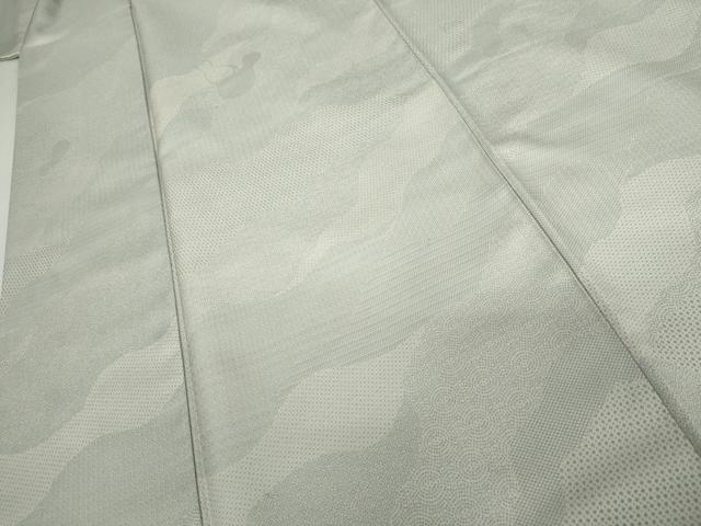 平和屋着物●江戸小紋　お召地　吉祥柄　正絹　逸品　AABJ9890cs