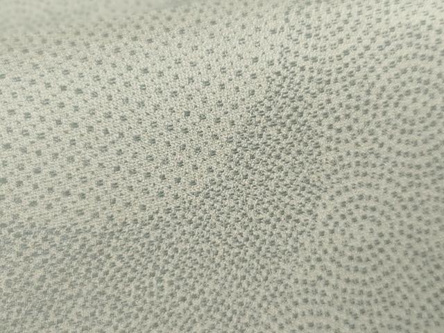 平和屋着物●江戸小紋　お召地　吉祥柄　正絹　逸品　AABJ9890cs