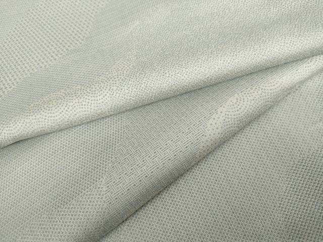 平和屋着物●江戸小紋　お召地　吉祥柄　正絹　逸品　AABJ9890cs