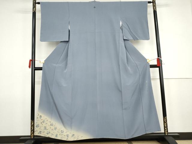 平和屋着物●糸目友禅作家　滝沢晃　色留袖　干支　暈し染め　正絹　逸品　未使用　AABJ9902cs