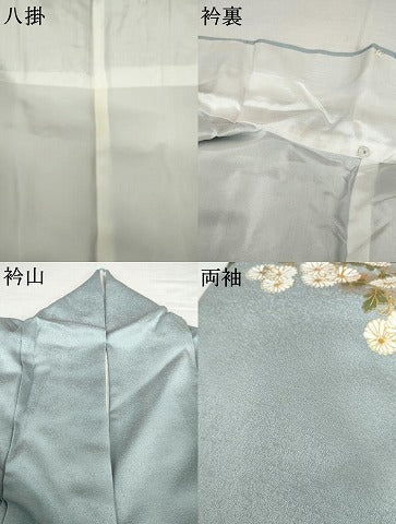 平和屋着物●訪問着　花車文　暈し染め　金彩　正絹　逸品　AABJ9906cs