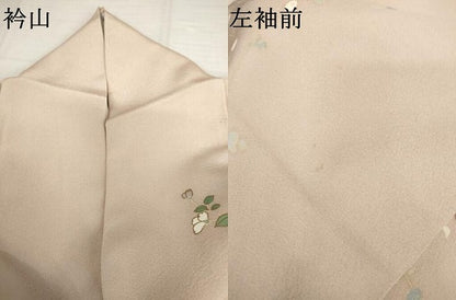 平和屋着物●訪問着　花車文　暈し染め　正絹　逸品　AABJ9932cs