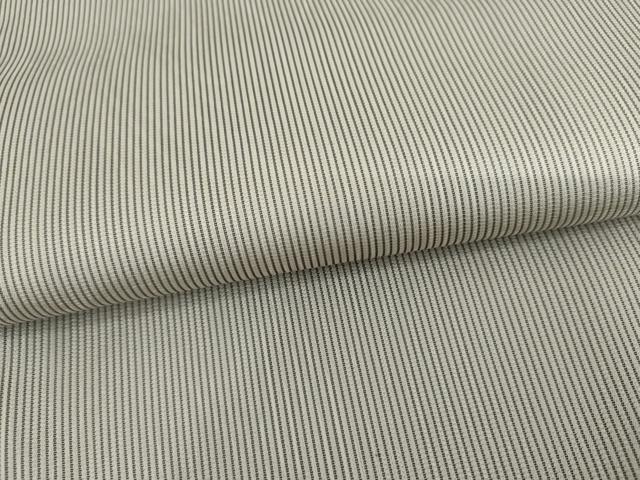 平和屋着物●お召　縞　正絹　逸品　AABJ9960cs
