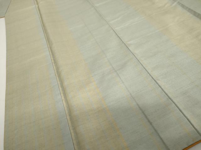 平和屋着物●上質な紬　間道　正絹　逸品　AABJ9975cs