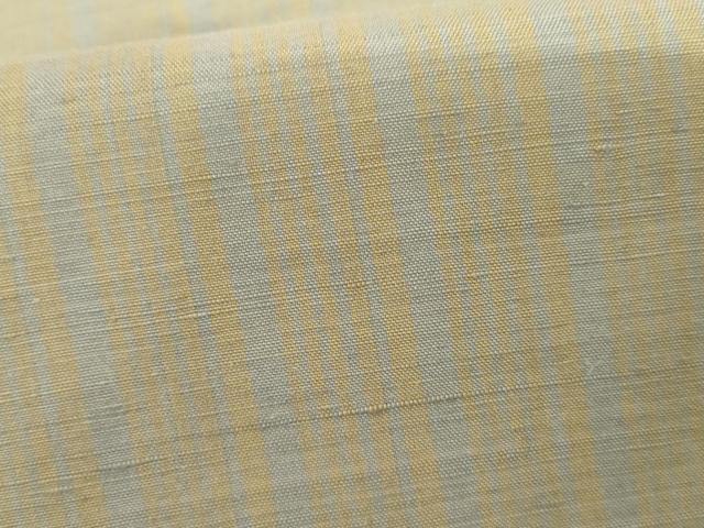 平和屋着物●上質な紬　間道　正絹　逸品　AABJ9975cs