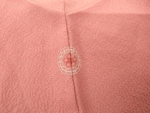 平和屋着物●染色作家　斉藤三才　小紋　霞文　暈し染め　正絹　逸品　AABJ9978cs