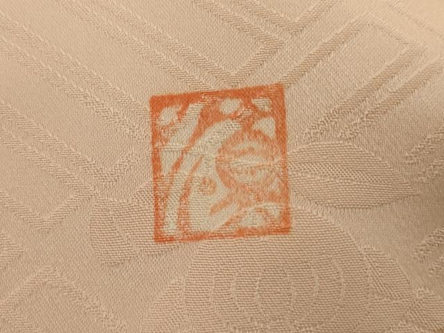 平和屋着物●豪華振袖　作家物　駒刺繍　地紙雪輪花文　金彩　正絹　逸品　AABJ9981cs