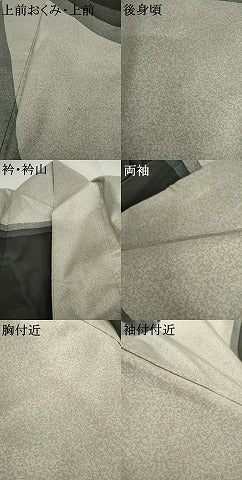 平和屋着物●本場大島紬　染大島　訪問着　流水文　正絹　逸品　AABJ9991cs