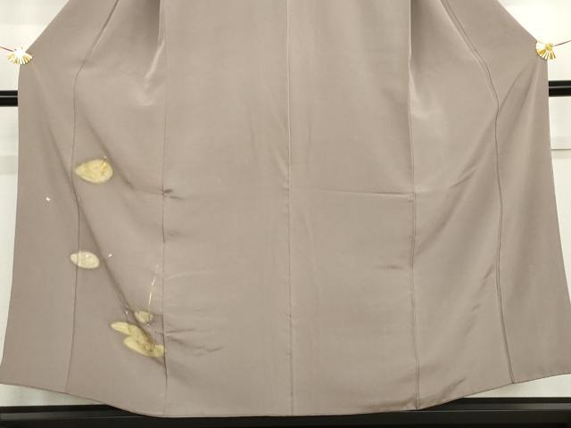 平和屋着物●訪問着　駒刺繍　鶴　金銀彩　銀糸　正絹　逸品　AABJ9993cs
