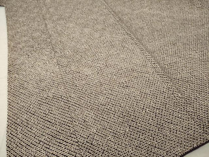 平和屋着物●大変加工の良い総絞り小紋　正絹　逸品　AABK0002ck