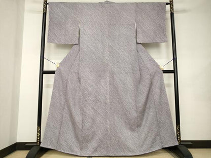 平和屋着物●大変加工の良い総絞り小紋　正絹　逸品　AABK0004ck