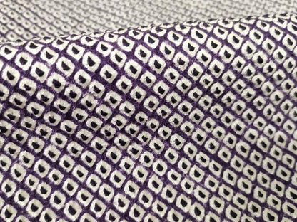 平和屋着物●大変加工の良い総絞り小紋　正絹　逸品　AABK0004ck