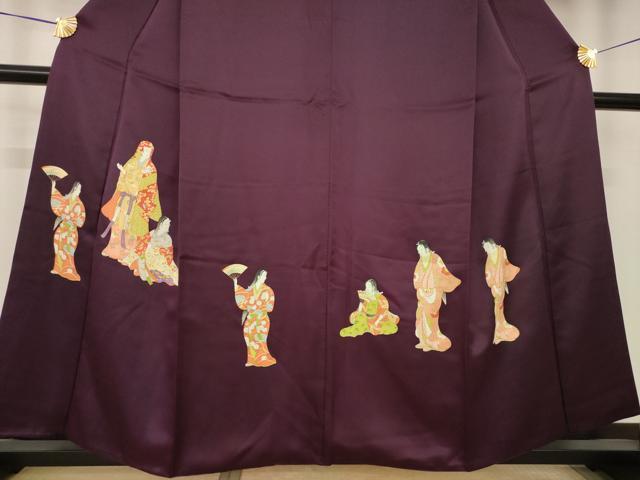 平和屋着物●訪問着　女人文　正絹　逸品　AABK0029ck