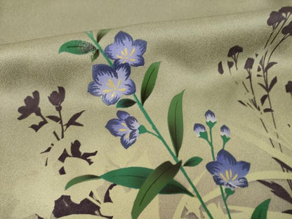 平和屋着物●訪問着　花野路　ロング丈　正絹　逸品　AABK0044ck