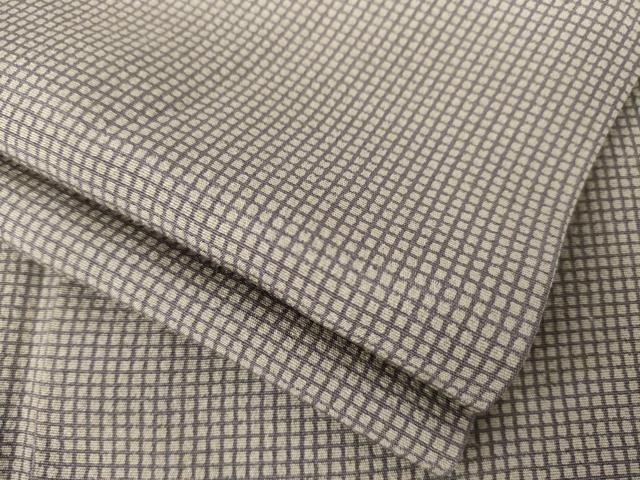 平和屋着物●江戸小紋　角通し　正絹　逸品　AABK0054ck