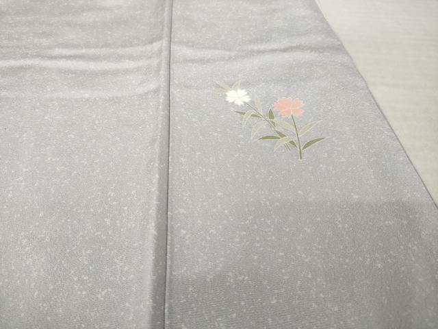 平和屋着物●訪問着　友禅　作家物　地紙花文　暈し染め　金彩　正絹　逸品　AABK0055ck