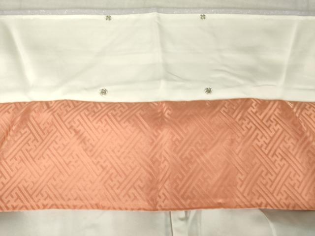 平和屋着物●訪問着　友禅　作家物　地紙花文　暈し染め　金彩　正絹　逸品　AABK0055ck