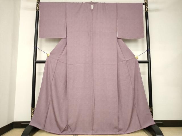 平和屋着物●江戸小紋　鮫小紋柄　正絹　逸品　未使用　AABK0057ck