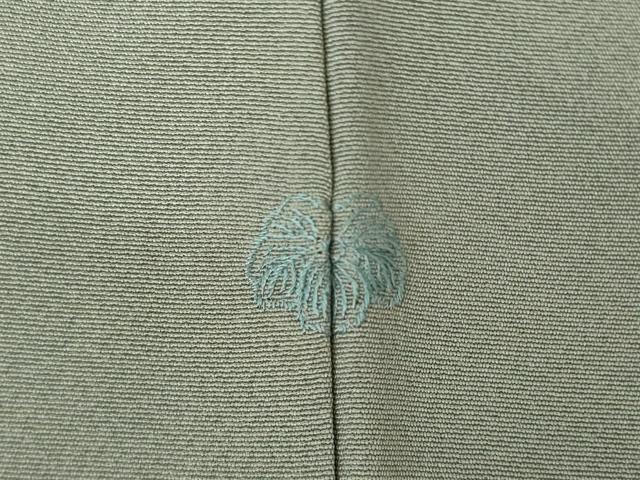 平和屋着物●京加賀糸目友禅作家　山崎巌　訪問着　草花文　正絹　逸品　AABK0058ck