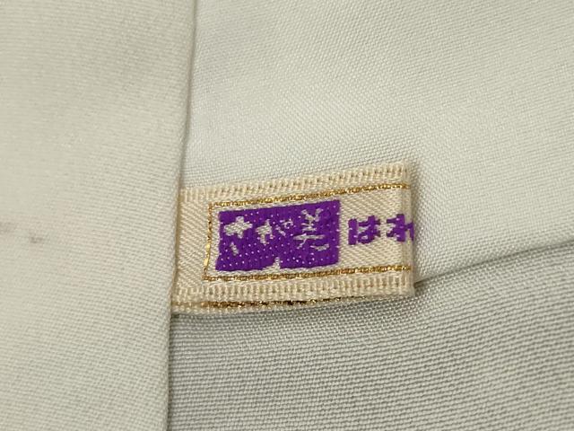 平和屋着物●上質な小紋　総絞り　流水文　黒地　さが美扱い　正絹　逸品　AABK0069ck