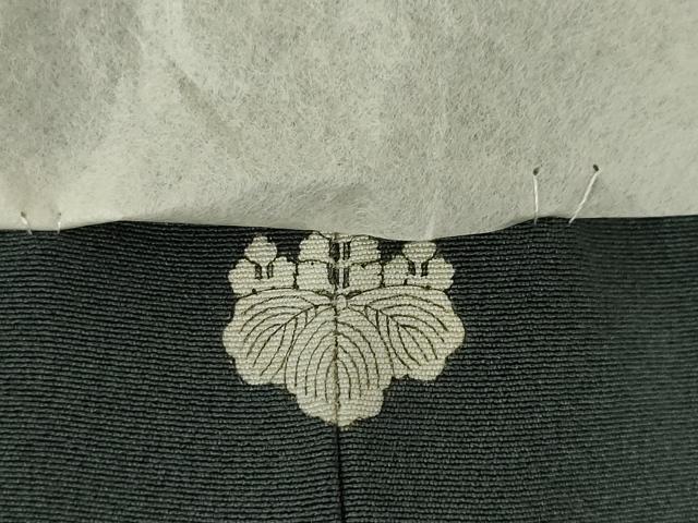 平和屋着物●豪華色留袖　駒刺繍　飛鶴花文　金彩　正絹　逸品　AABK0071ck