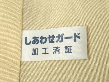 平和屋着物●豪華振袖　刺繍　草花文　暈し染め　銀通し地　正絹　逸品　AABK0080ck